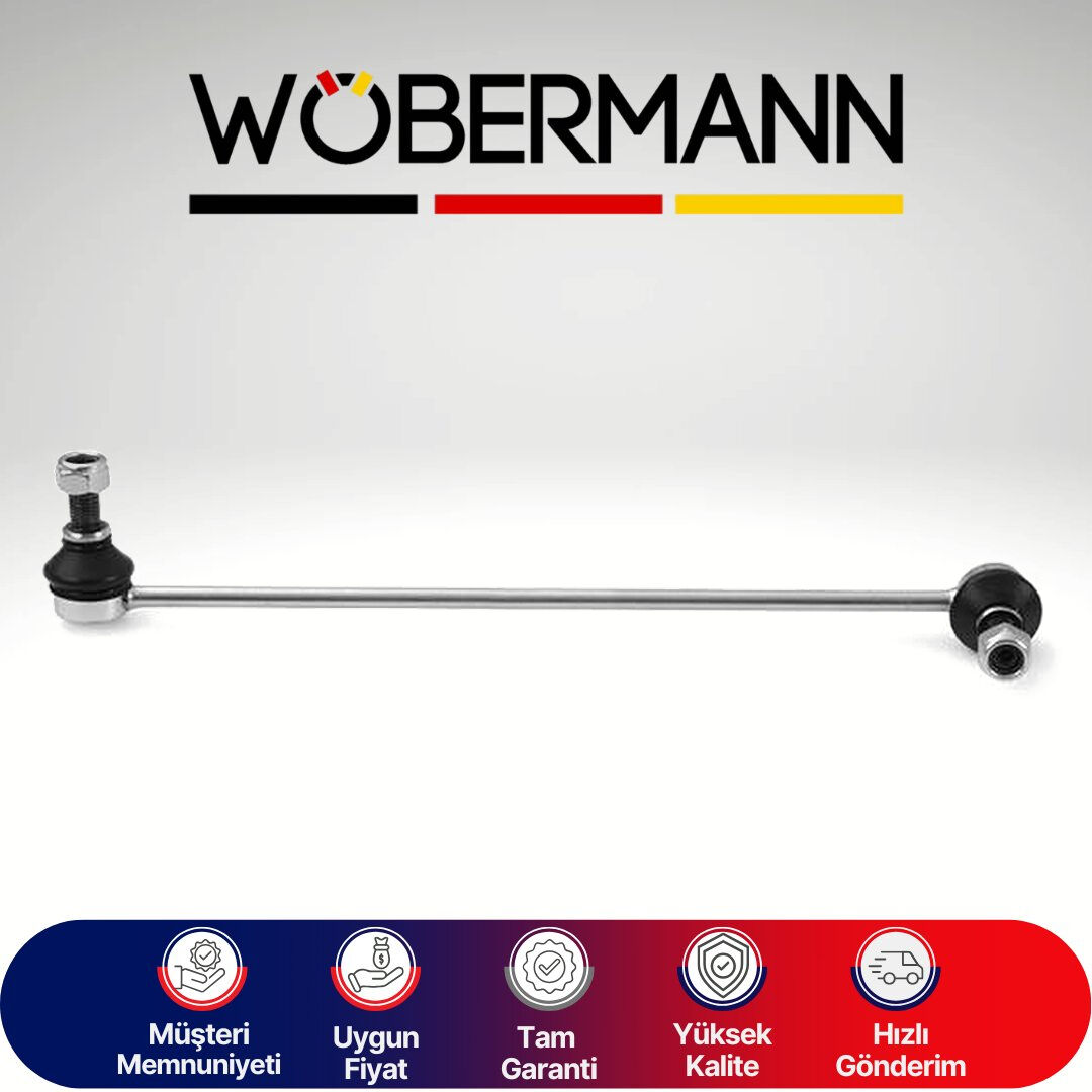 Wöbermann Golf 4 1997-2005 L=336mm Z Rot Ön Sol 2 Adet 68510017