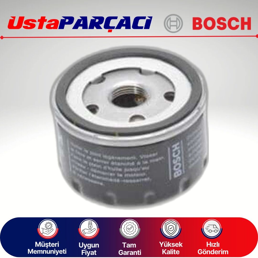Bosch Nissan Qashqai 1.5 Dci Yağ Filtresi 2009-2013 0451103336 P3336 7700274177