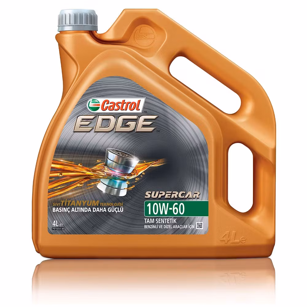 Castrol Edge Titanium FST Supercar 10W-60 4 Litre Motor Yağı