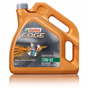 Castrol Edge Titanium FST Supercar 10W-60 4 Litre Motor Yağı