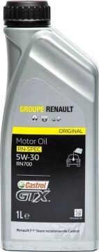 Castrol GTX RN-Spec 5W-30 RN720 1 Litre Renault Motor Yağı