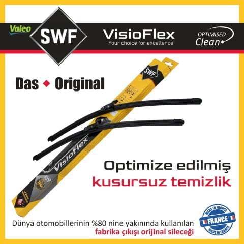 Valeo SWF Visioflex Ford Focus 2011-2018 Silecek Takımı