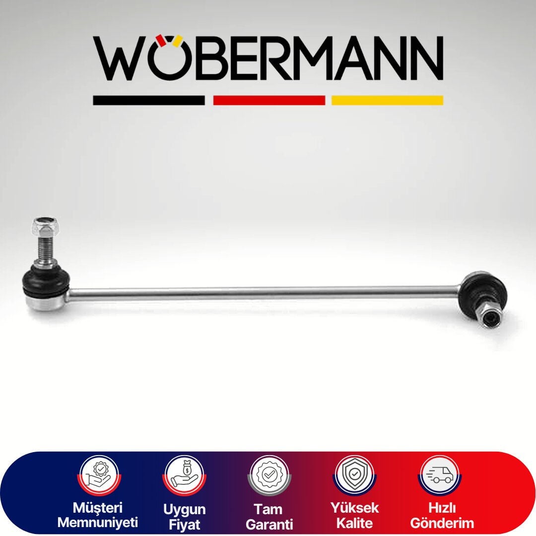 Wöbermann Bora 1999->Golf 4 1997->A3 1.8-1.9Tdi 1996->Octavia 1996->Leon 2000->Toledo 2 1999-> Demir Z Rot Ön Sağ 2 Adet 1J0411316D