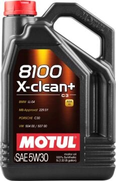 Motul 8100 X-Clean Power+ 5W-30 5 Litre Motor Yağı