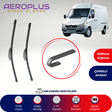 Aeroplus Mercedes Sprinter 1995-2006 Muz Silecek Takımı