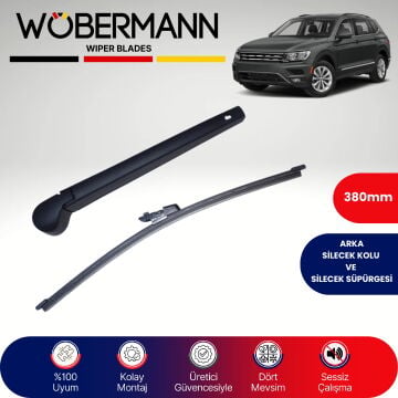 Wöbermann VW Tiguan 2016-2022 Arka Silecek Kolu ve Süpürgesi Komple