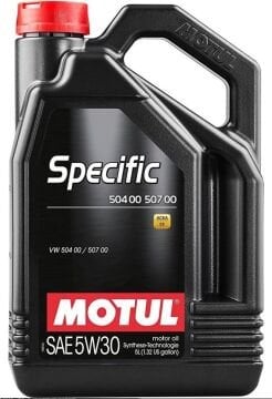 Motul Specific 504 00-507 00 5W-30 5 Litre Motor Yağı