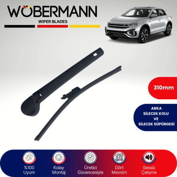 Wöbermann VW T-Roc 2017-2022 Arka Silecek Kolu ve Süpürgesi Komple