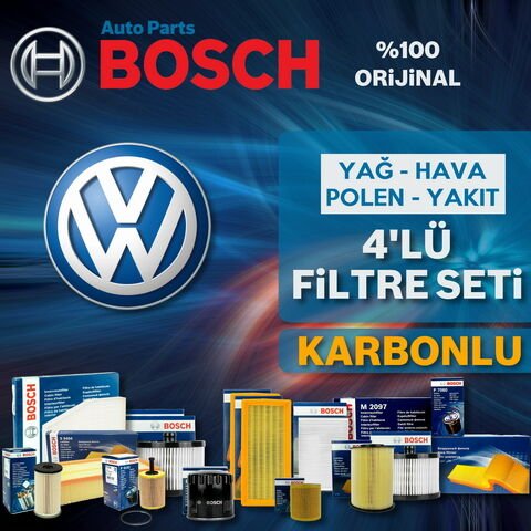 Bosch Volvo S80 1.6 Dizel Filtre Bakım Seti 2010-2011 4KP