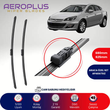 Aeroplus Opel Astra J Sedan 2009-2020 Muz Silecek Takımı