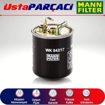 Mann-Filter Mercedes A Serisi W168 A170 Cdi Yakıt Filtresi 1998-2004 WK842/17 6110920201