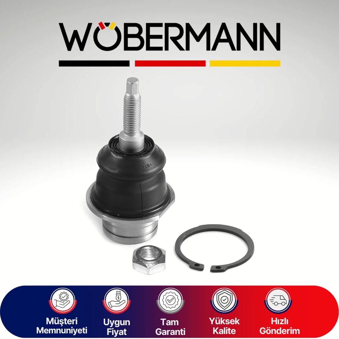 Ustaparçacı VW Amarok 2023->-Ford Ranger 2023-> Dişli Ölçüsü M12x1.75 Çap 17Mm Yükseklik 92Mm Uzunluk 59,5Mm Rotil Sağ-Sol Üst 2HJ407366