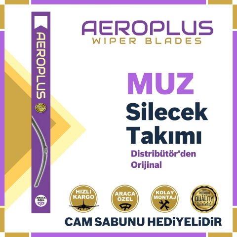 Aeroplus VW Crafter 2006-2016 Muz Silecek Takımı