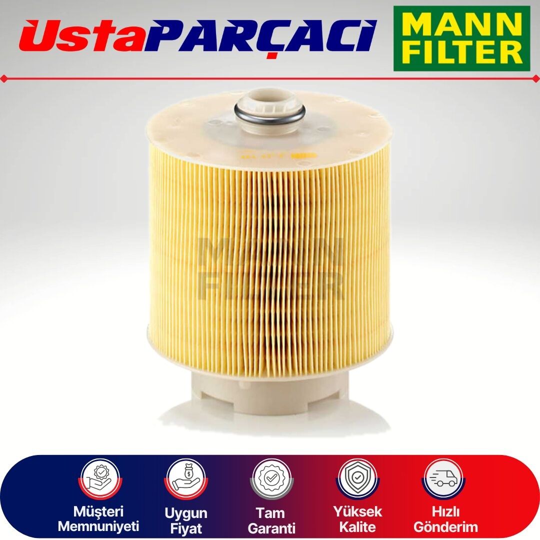 Mann-Filter Audi A6 (C6) 3.0 Tdi Hava Filtresi 2009-2011 C17137X 4F0133843