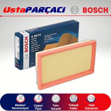 Bosch Toyota Corolla E21 1.5 Benzinli Hava Filtresi 2021-2025 F026400674 S0674 17801-0T060
