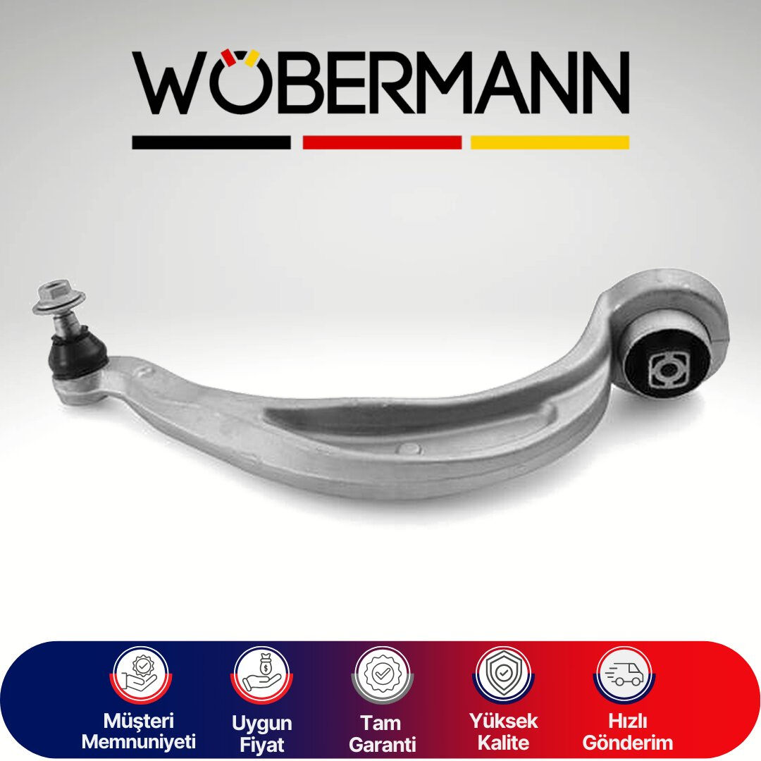 Wöbermann A4 8K2.B8 2007-2015 Rotilli Kol Sol 8K0407693T, 8K0407509B