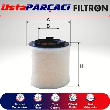 Filtron Skoda Fabia Rs 1.4 Tsi Rs Hava Filtresi 2011-2014 AK370/2 6R0129620A
