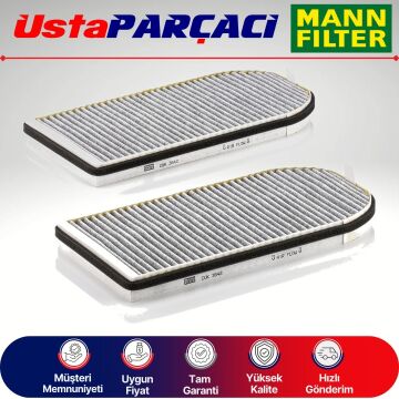 Mann-Filter Karbonlu Polen Filtresi CUK3642-2 64118390447
