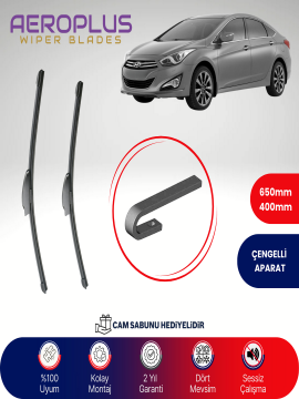 Aeroplus Hyundai i40 2011-2019 Muz Silecek Takımı