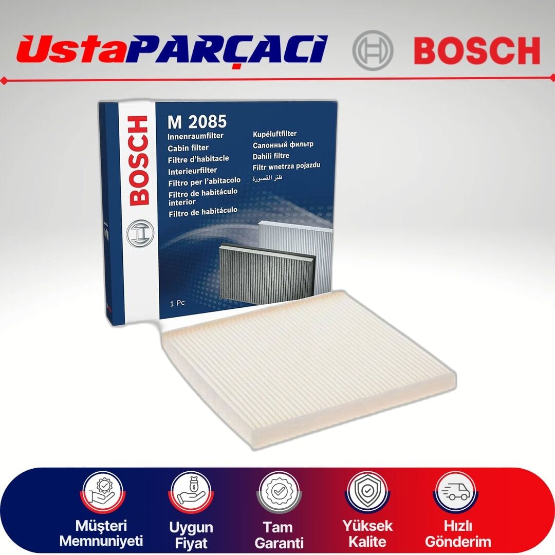 Bosch Toyota Land Cruiser Standart Polen Filtresi 1999-2008 09864B5006