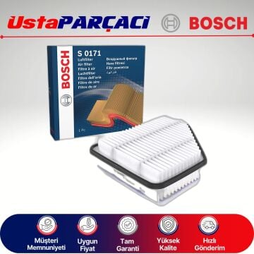 Bosch Toyota Verso 2.0 d4d Hava Filtresi 2010-2013 F026400171 S0171 17801-0R030