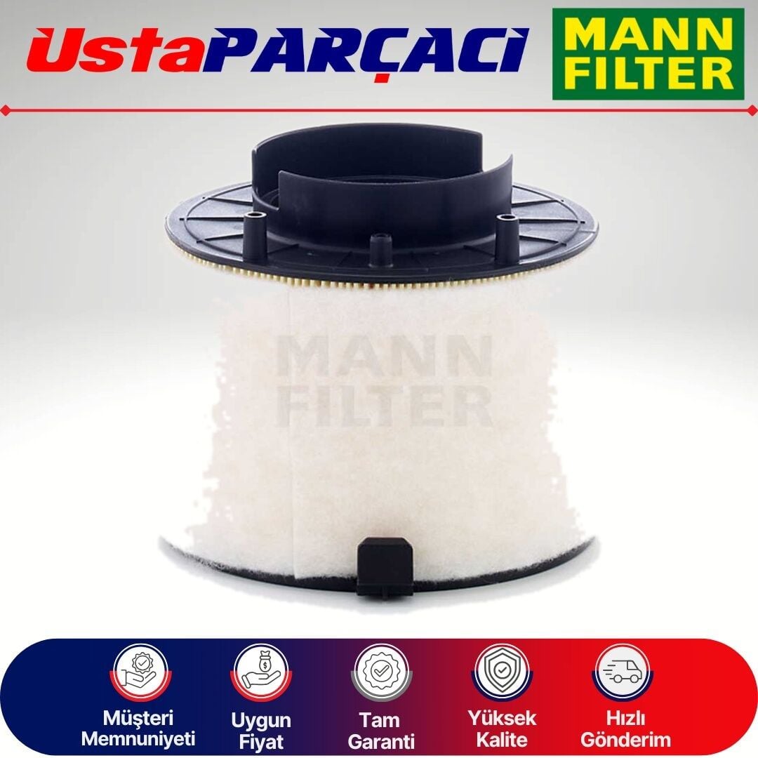 Mann-Filter Audi Q5 2.0 Tdi 190HP Hava Filtresi 2014-2016 C17009 8K0133843L