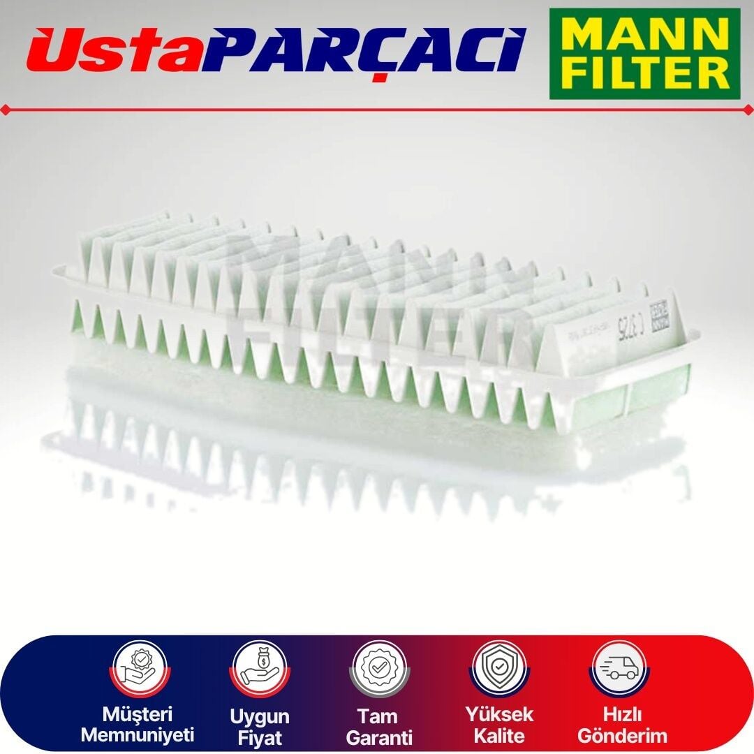 Mann-Filter Toyota Rav4 2.0 Benzinli Hava Filtresi Hava Filtresi 2001-2006 C3725 1780128010