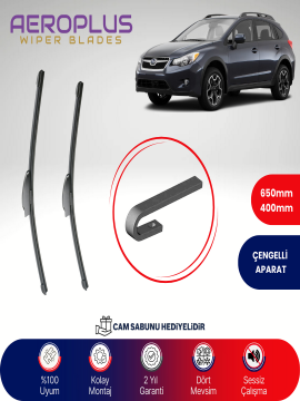 Aeroplus Subaru XV 2011-2017 Muz Silecek Takımı