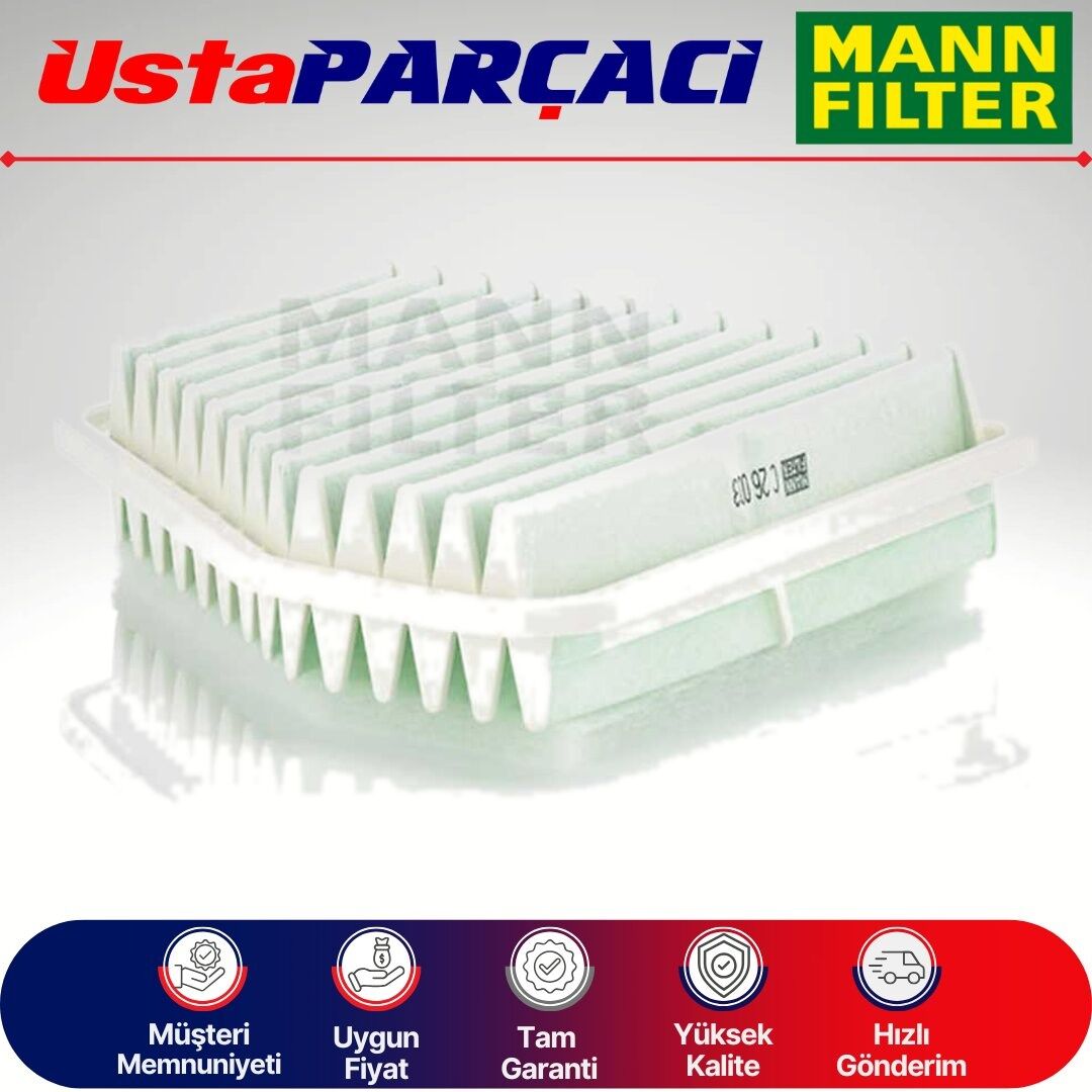 Mann-Filter Toyota Rav4 2.0 Hava Filtresi 2006-2008 C26003 1780131120