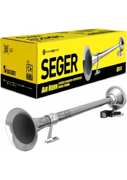 Seger Marin Korna 24V Tır Kamyon Gemi Vapur Tren Havalı Korna