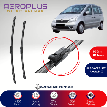 Aeroplus Mercedes Vaneo 2004-2005 Muz Silecek Takımı