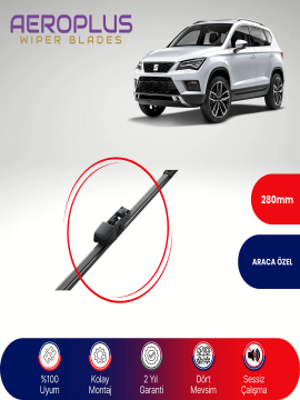 Aeroplus Seat Ateca 2016-2022 Arka Silecek