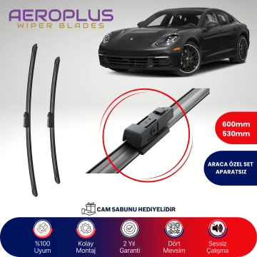 Aeroplus Porsche Panamera 971 2016-2020 Muz Silecek Takımı