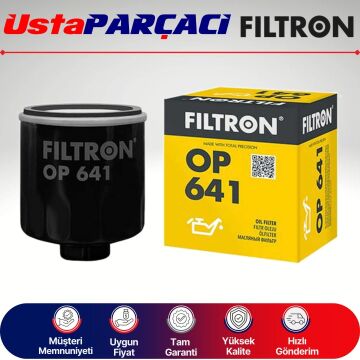 Filtron Seat Cordoba 1.4 Yağ Filtresi 2003-2009 OP641 030115561E