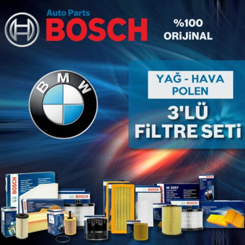 Bosch BMW 3 Serisi 3.16 E46 Filtre Bakım Seti 1998-2002 3NP