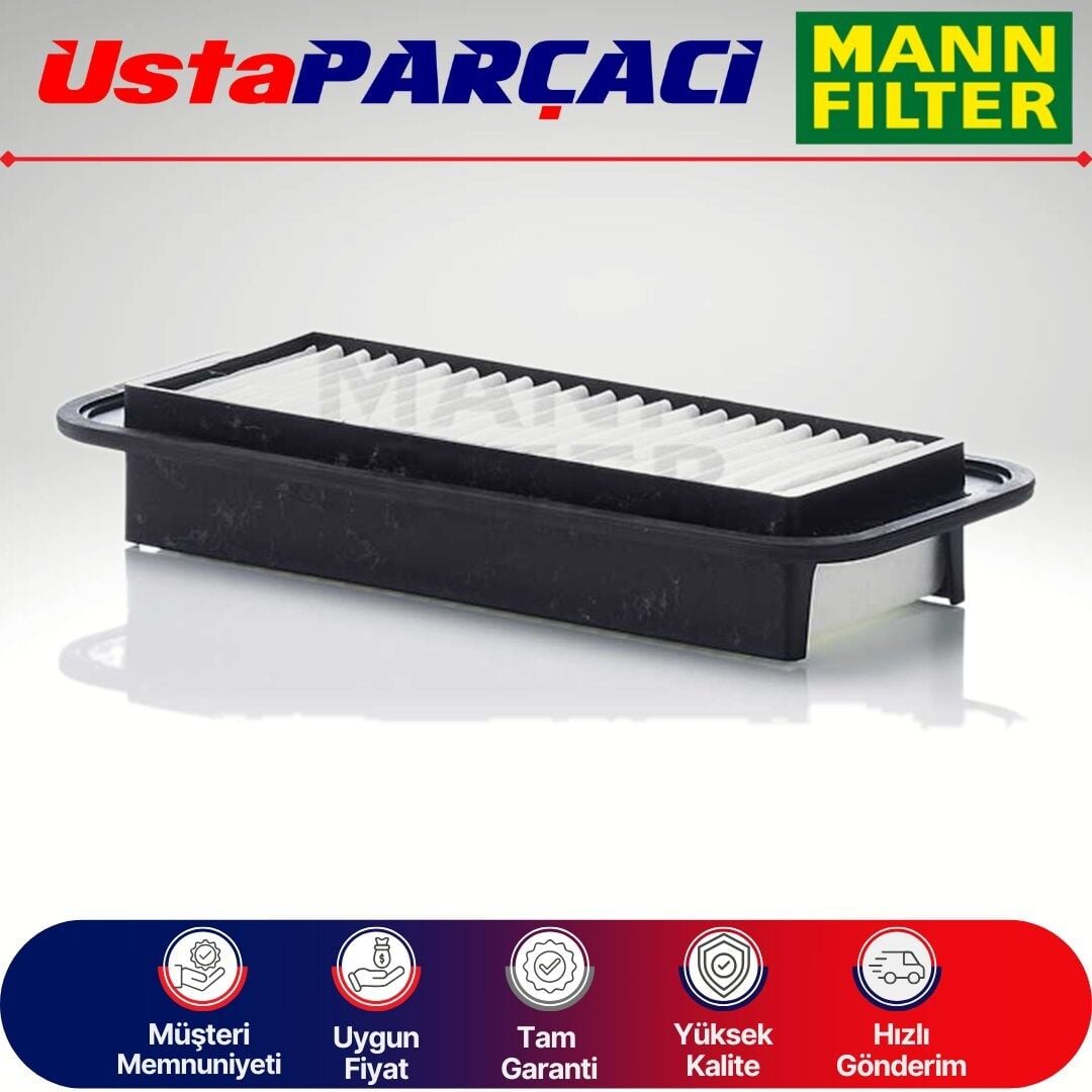 Mann-Filter Toyota Yaris 1.3 Benzinli Hava Filtresi 2006-2009 C2610 1780123030