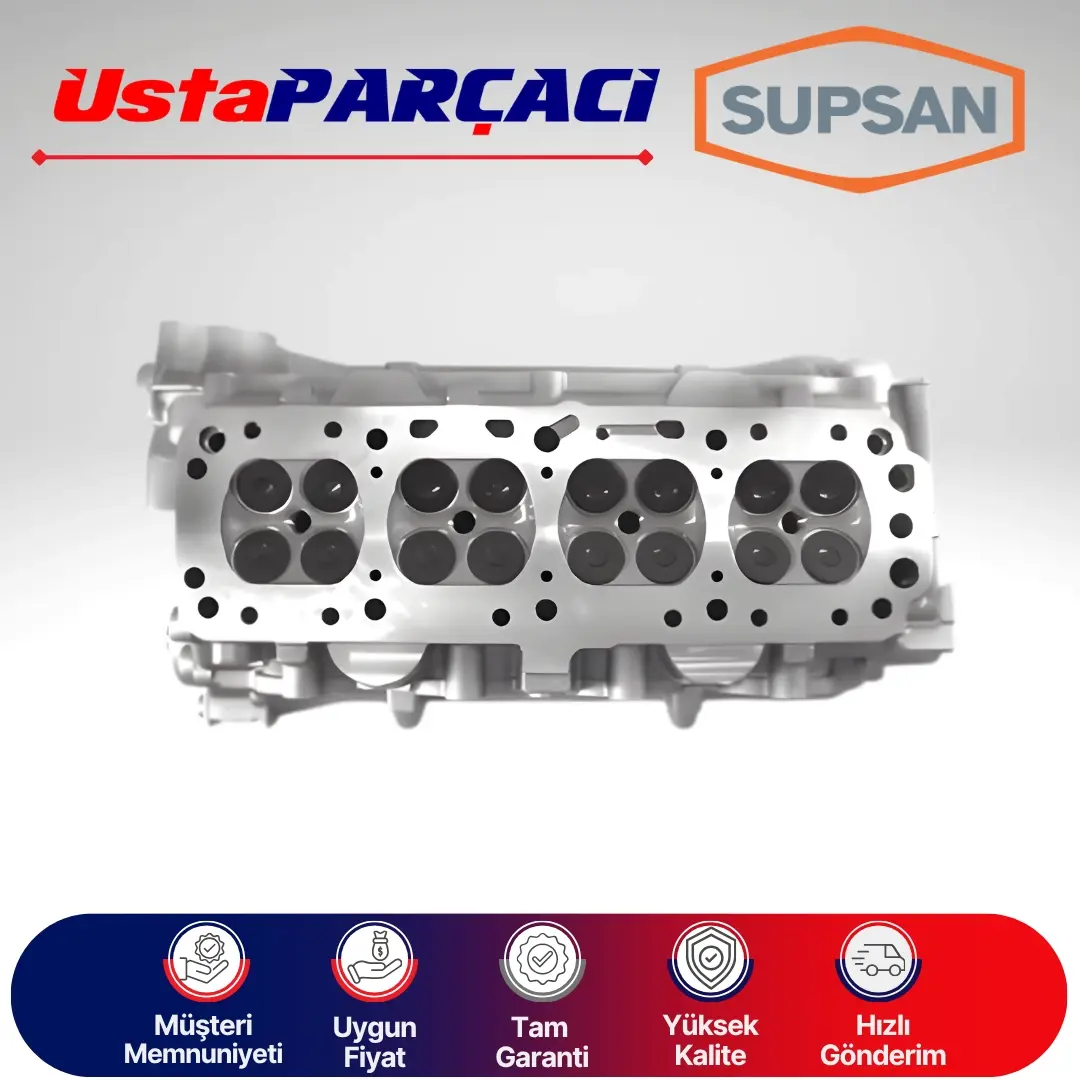 Ustaparçacı Renault R9 1.4 1981-2000 Sübaplı Silindir Kapağı 7700715244-7702164346