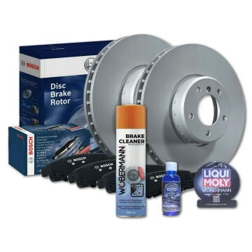 Wöbermann+Bosch VW Golf 6 2008-2012 Ön Arka Fren Diski Ve Ön Arka Balata Seti