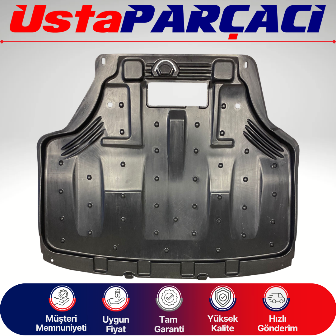 Ford Fiesta Motor Alt Koruma Kapağı Karter Koruma Muhafazası Plastik 2009-2022