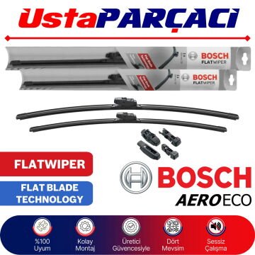 Bosch Opel Combo 2012-2019 Aeroeco Silecek Takımı