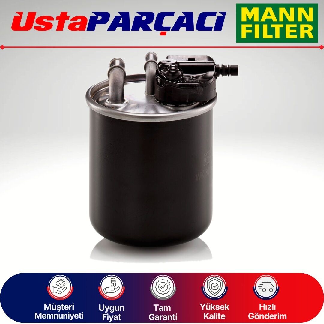 Mann-Filter Mercedes Ml W164 280 Cdi Yakıt Filtresi 2006-2010 WK820/15 K165491N50