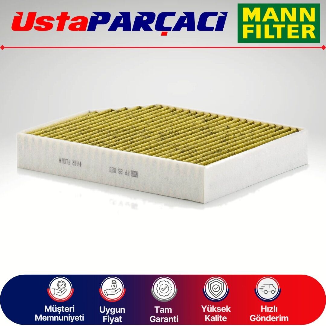 Mann-Filter Anti-Alerjen Karbonlu Polen Filtresi FP26023 2058350047