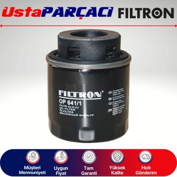 Filtron Seat ibiza 1.4 Tsi 180HP Yağ Filtresi 2010-2011 OP641/1 03C115561D