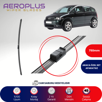 Aeroplus Audi A2 2001-2005 Muz Silecek Takımı