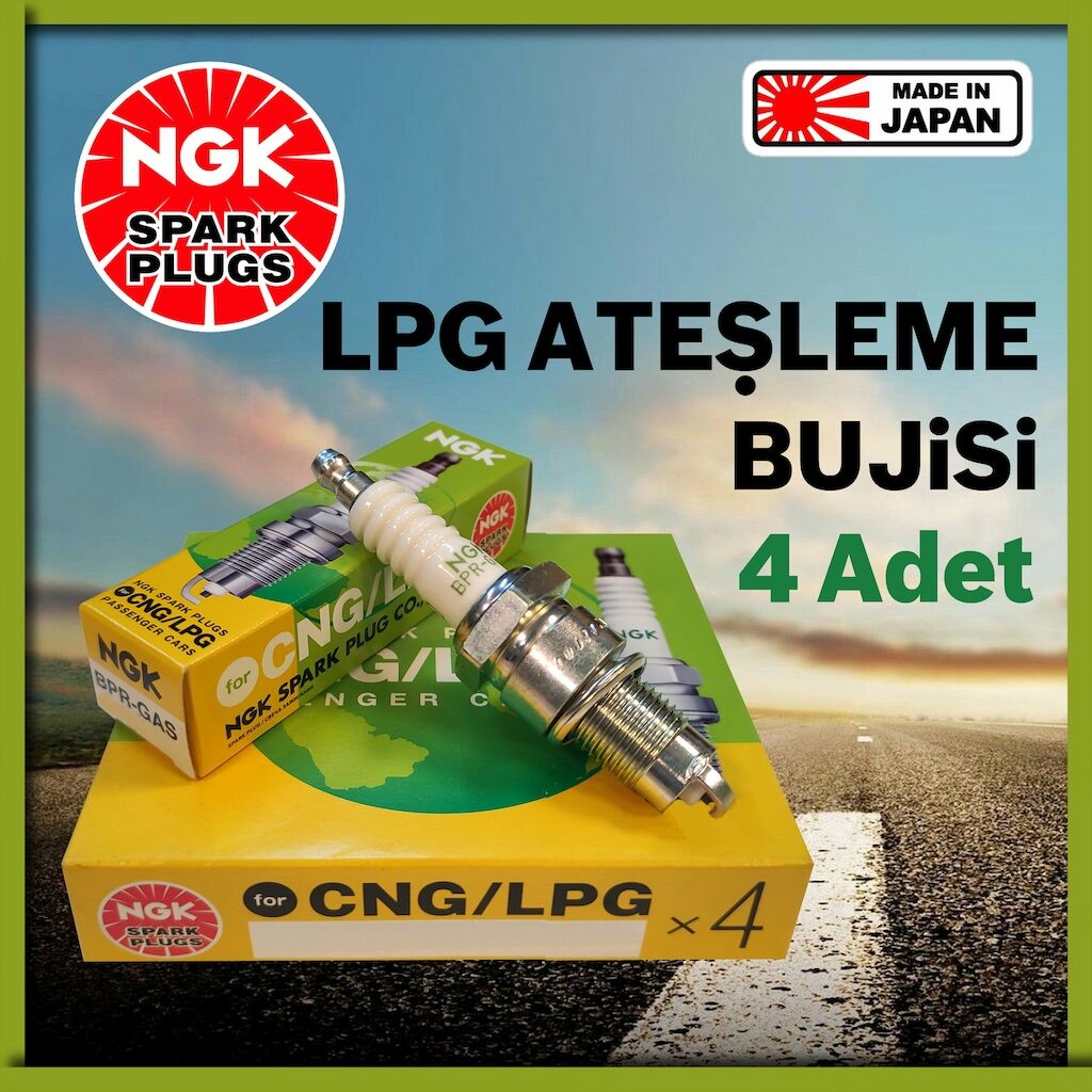 NGK Alfa Romeo 33 1.4 i.e. 1991-1994 LPG Buji 4 Adet