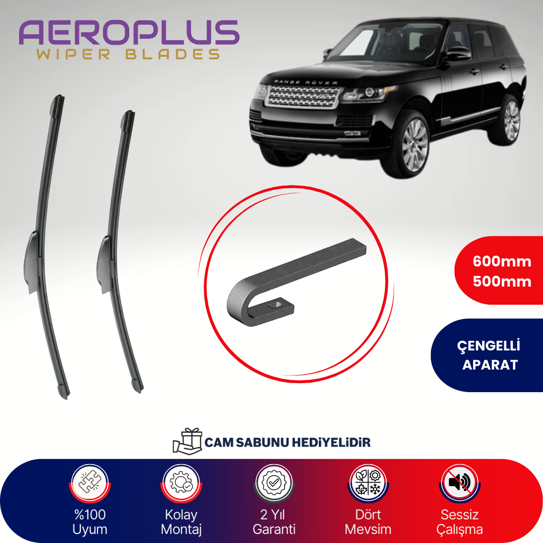 Aeroplus Range Rover 4 2013-2016 Muz Silecek Takımı