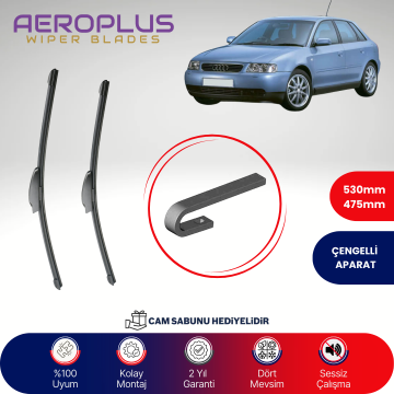 Aeroplus Audi A3 1996-2003 Muz Silecek Takımı