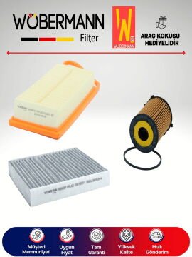 Wöbermann Ford Fiesta 1.4 Tdci E4 Filtre Bakım Seti 2002-2011 3KP