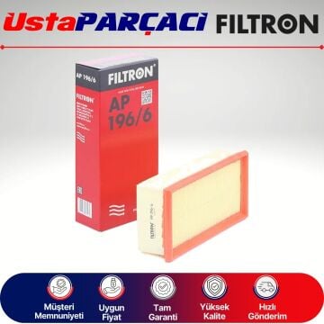Filtron Citroen C3 1.2 Puretech Benzinli Hava Filtresi 2016-2024 AP196/6 9674725580