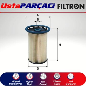 Filtron VW Tiguan 2.0 Tdi Yakıt Filtresi 2008-2015 PE973/7 7N0127177B